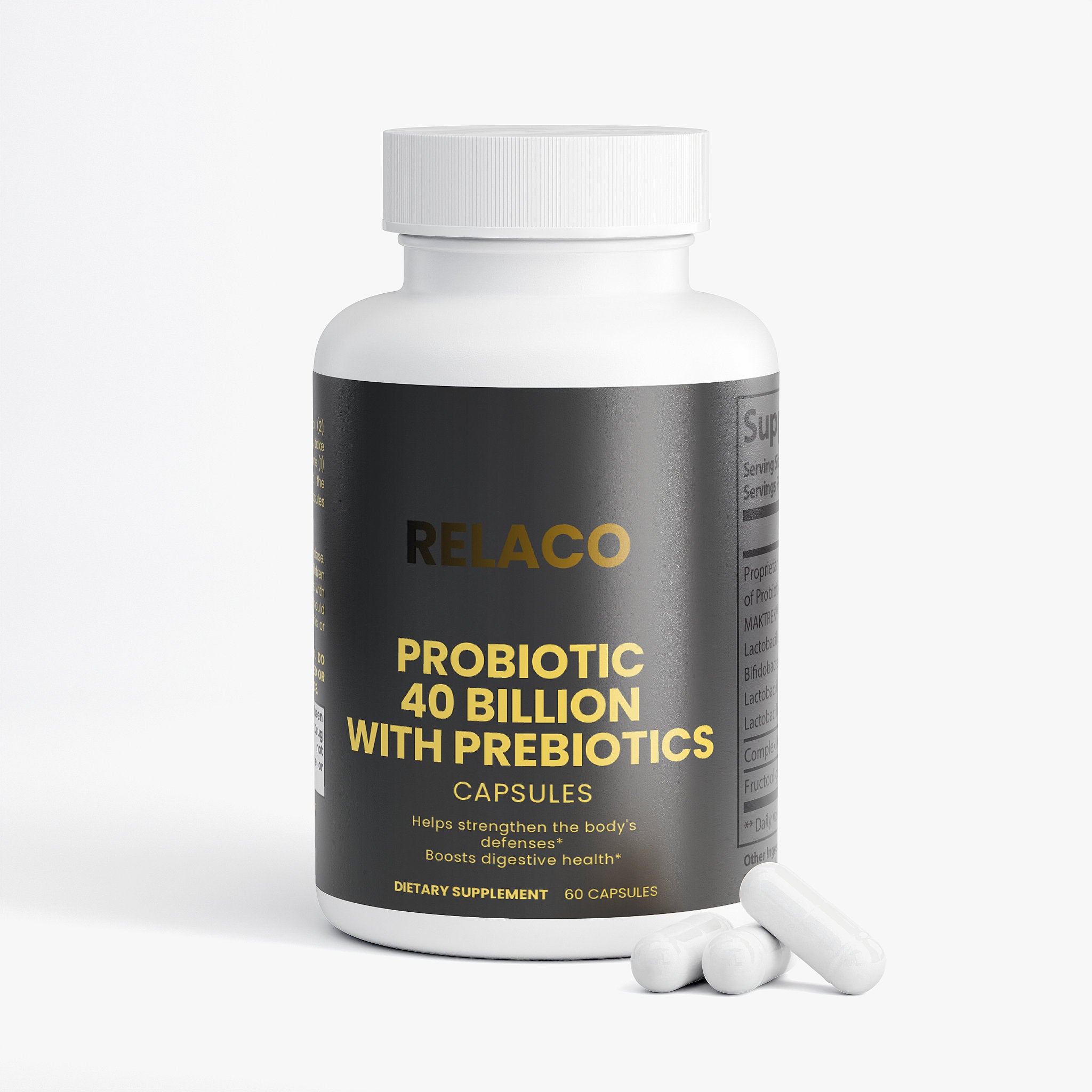 Probiotic 40 Billion with Prebiotics
